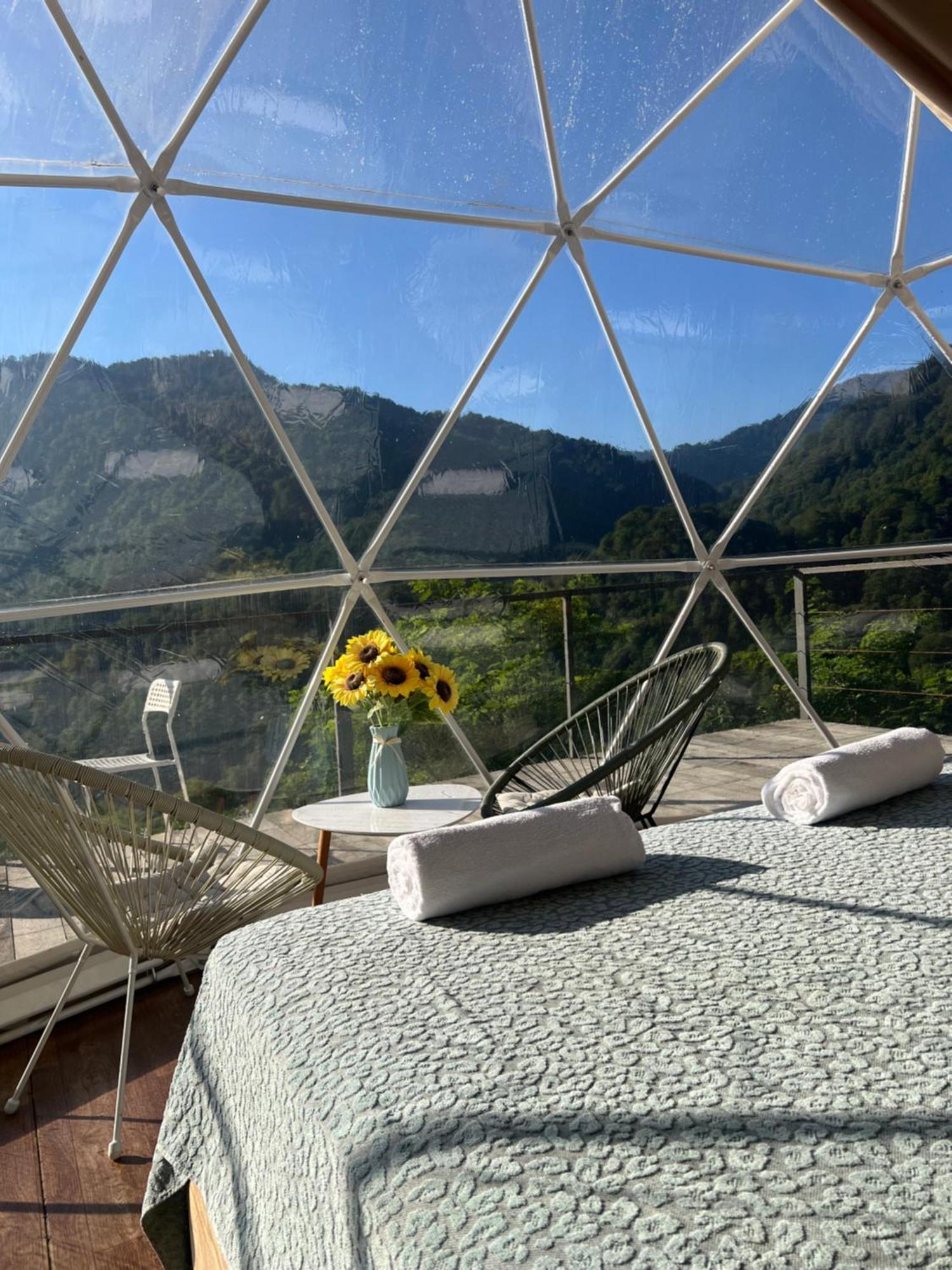 Отель Mtirala Glamping Chakvistavi Экстерьер фото